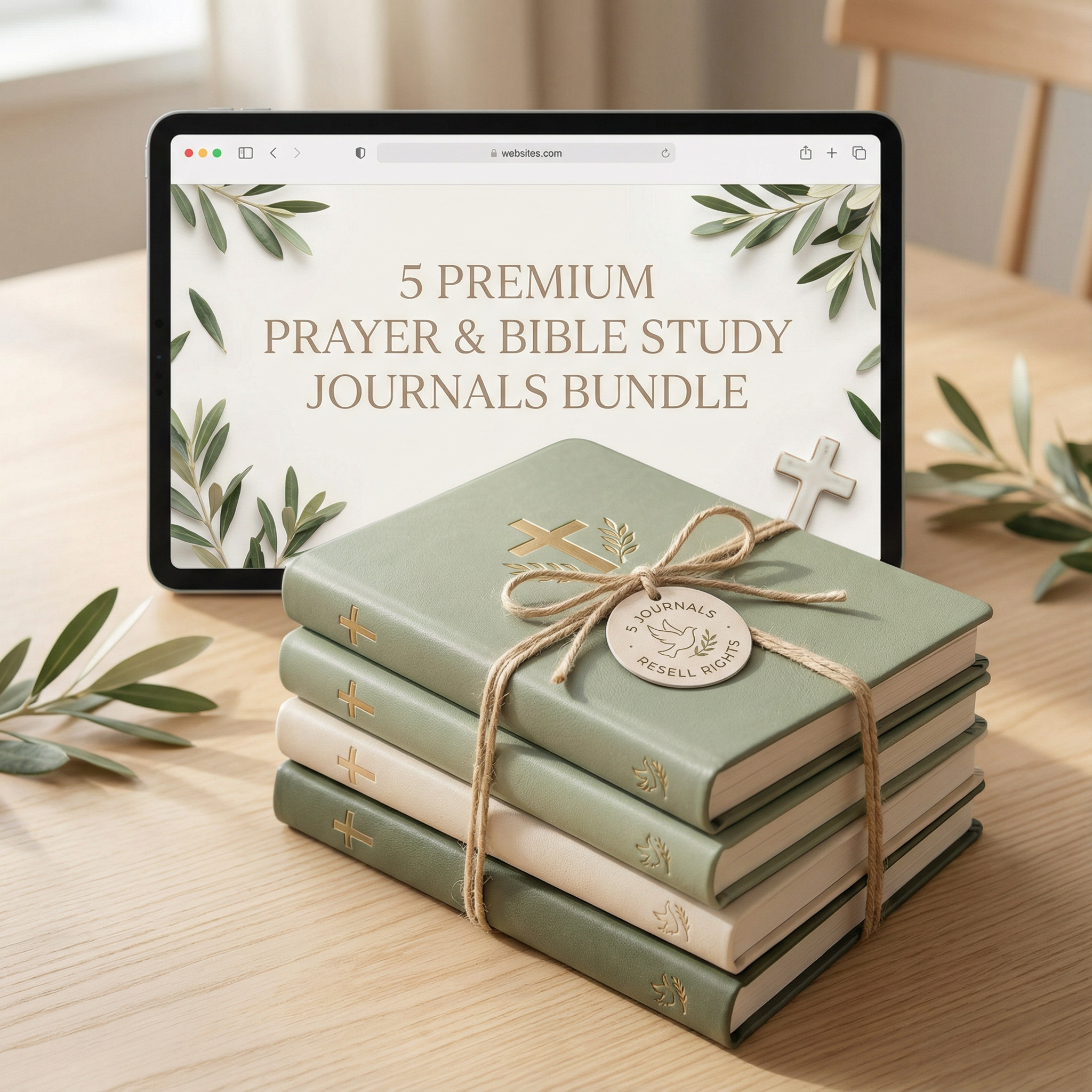5 Premium Prayer & Bible Study Journals