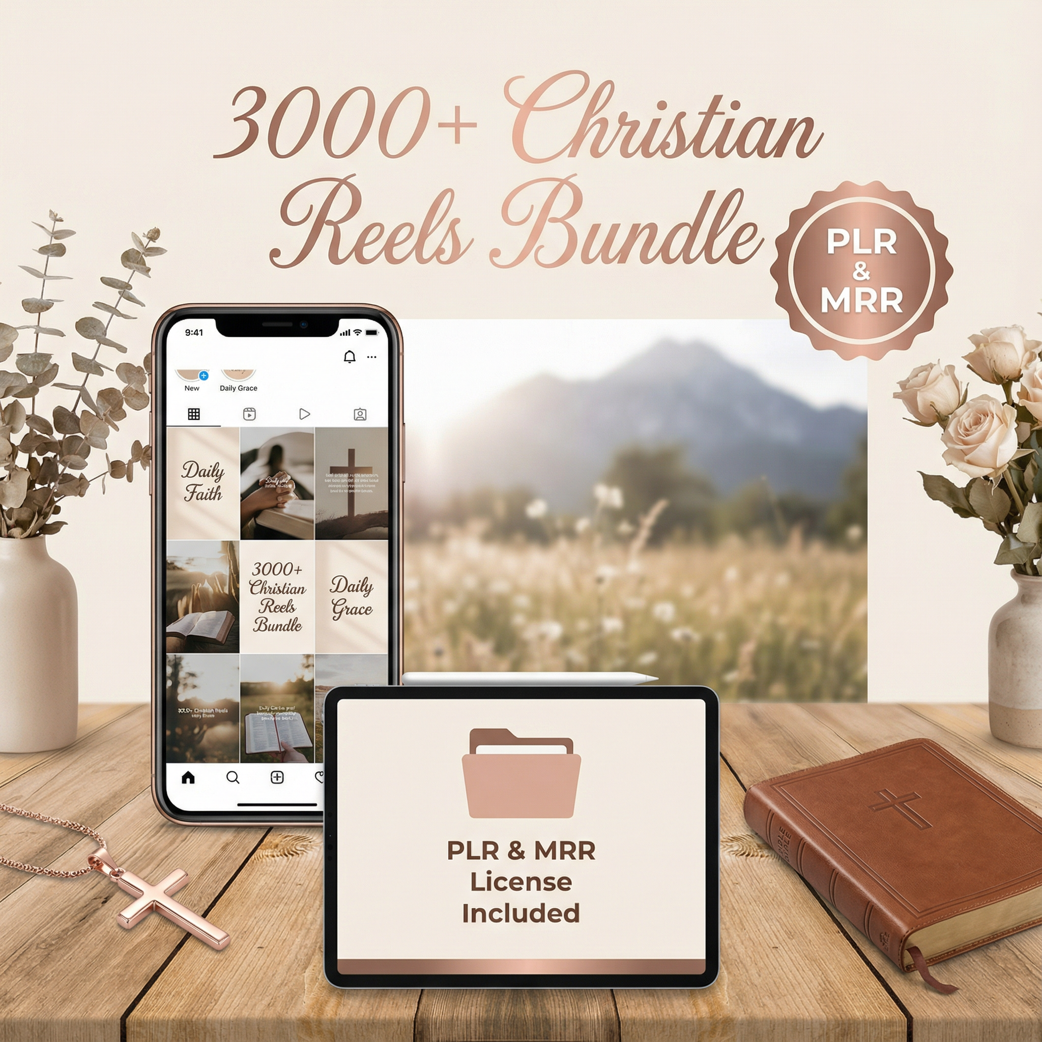 3,000+ Commercial Use Christian Reels Bundle