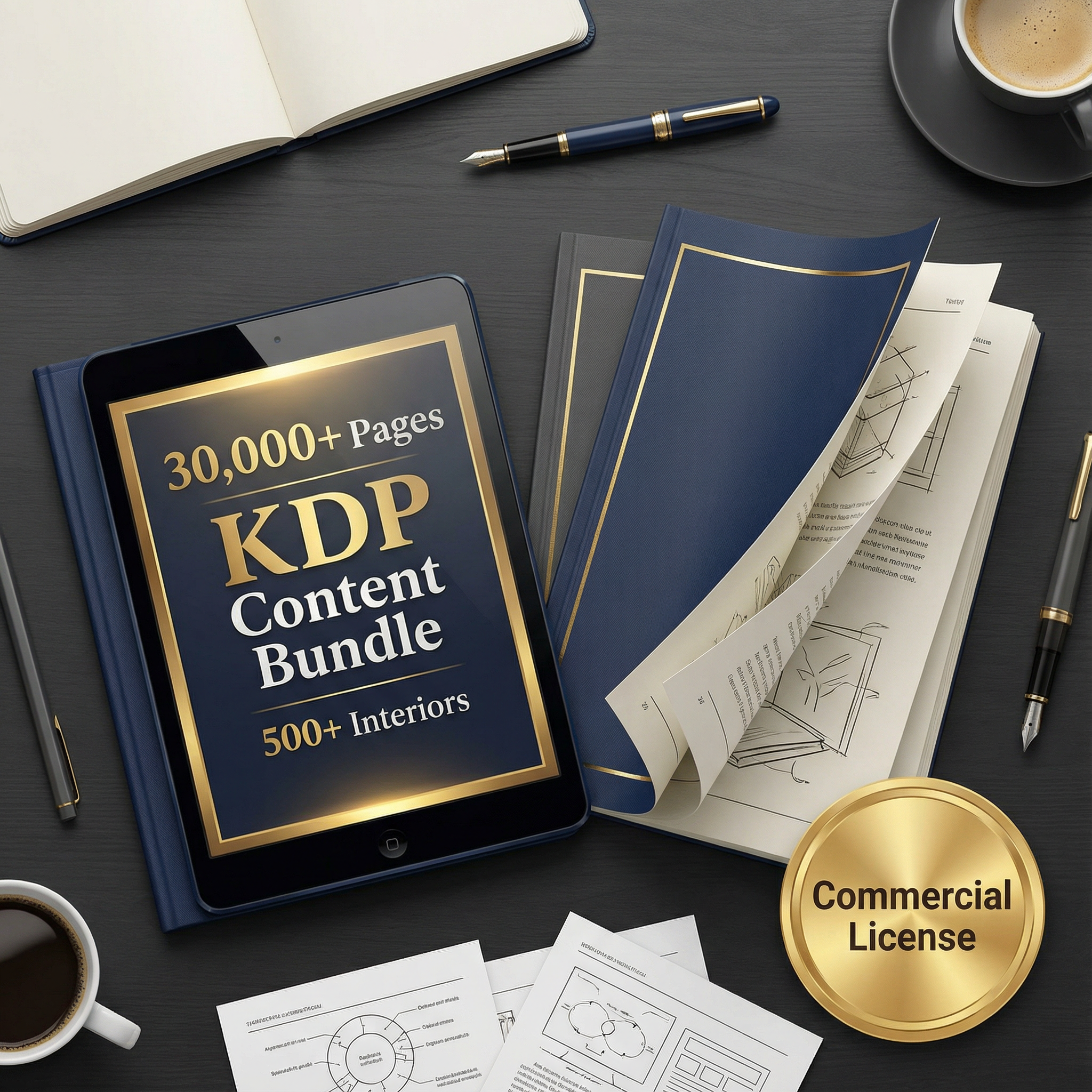 30,000 Pages KDP Content Bundle