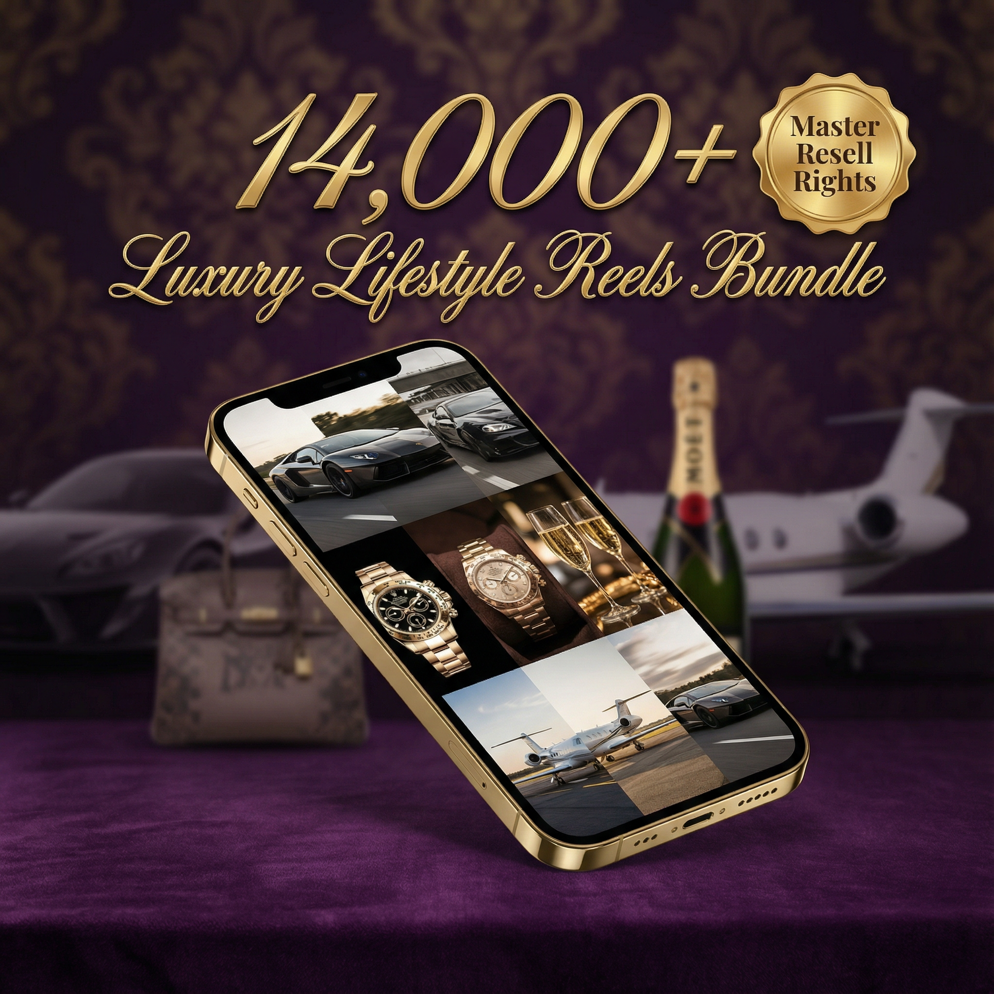 14,000+ Viral Luxury Lifestyle Reels