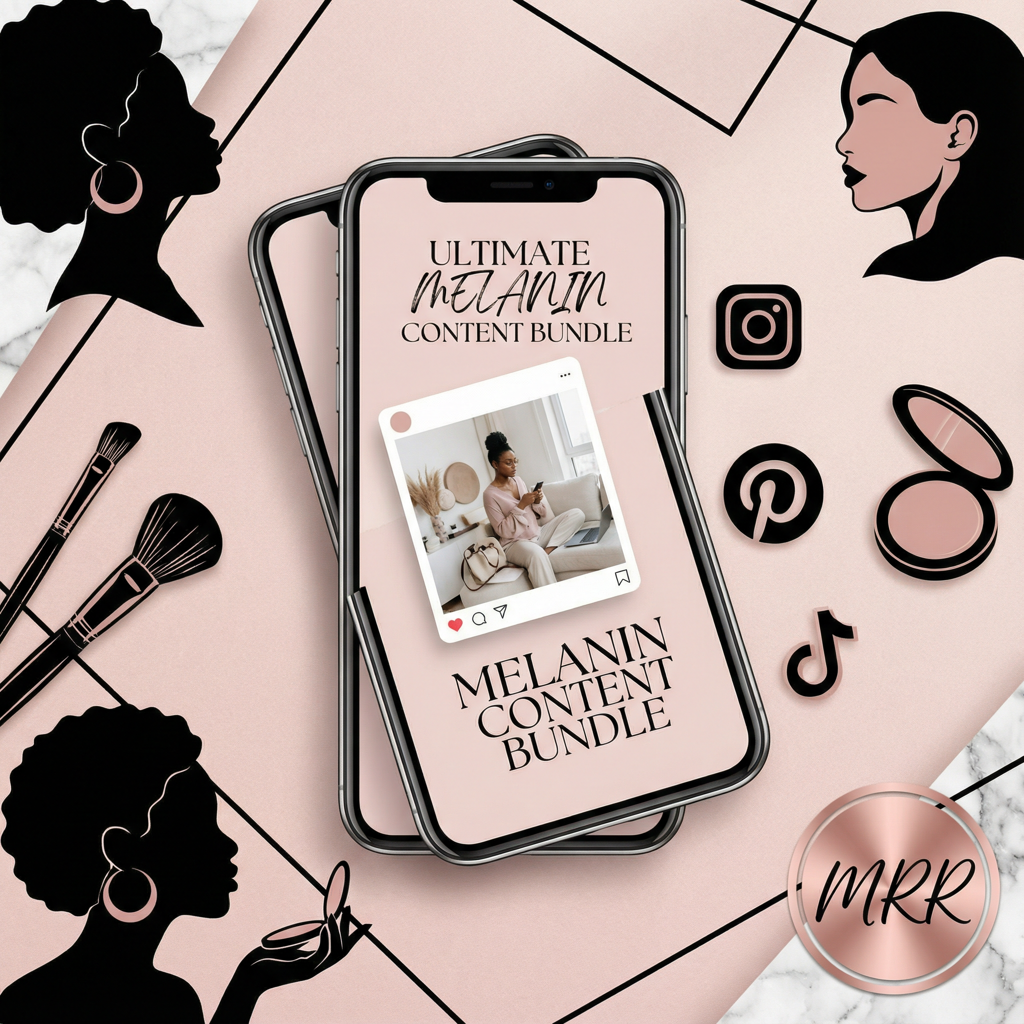 700 Faceless Melanin Videos Bundle