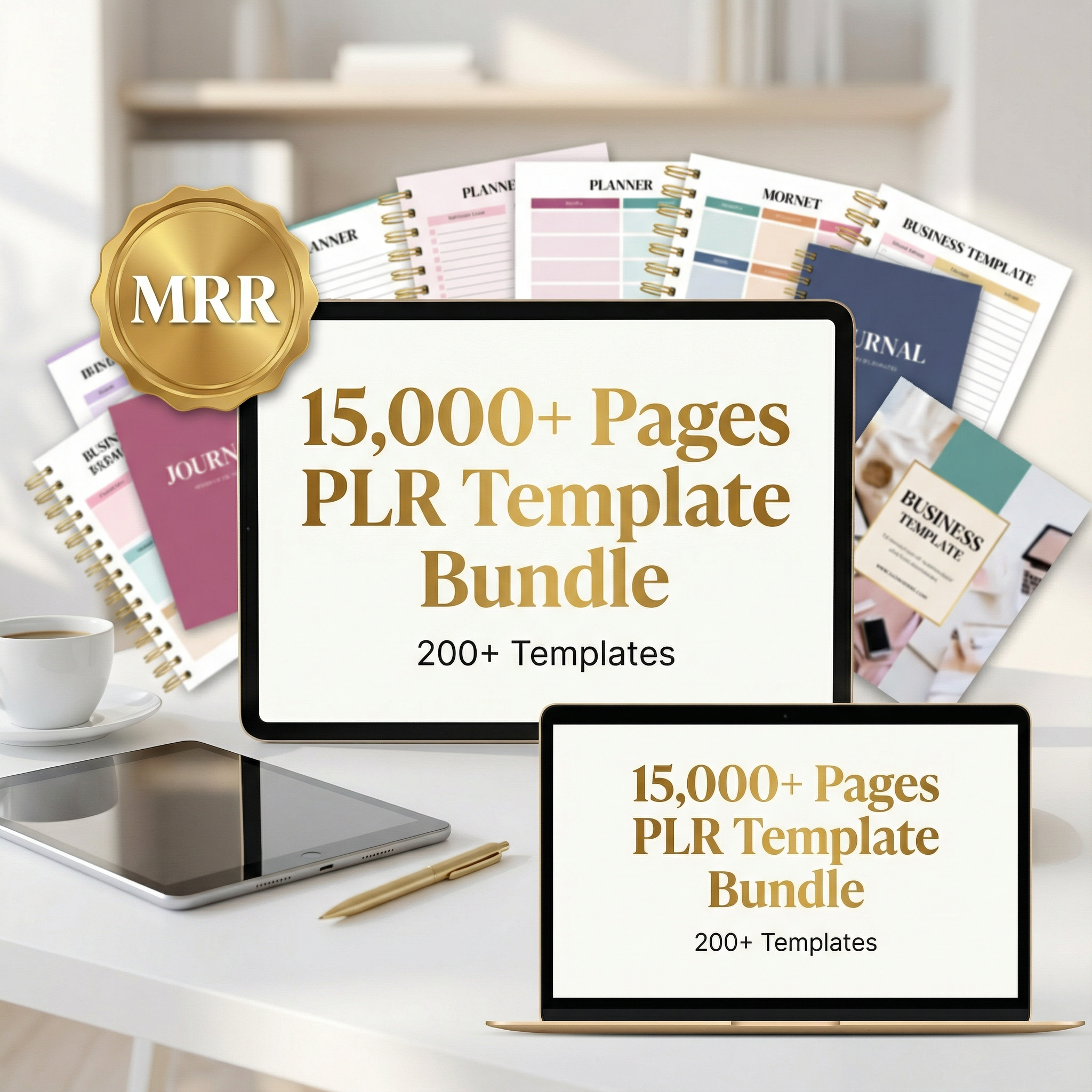 15,000+ Pages Commercial Use Template Bundle